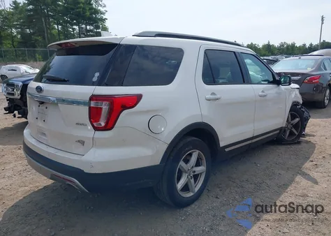 2017 Ford Explorer Xlt from USA, damaged, VIN 1FM5K8D81HGD09201